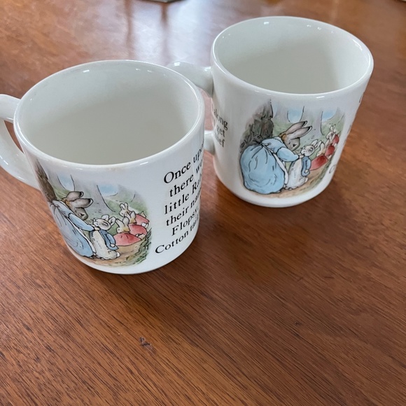 Wedgwood Other - Peter Rabbit Wedgewood Mugs Set of 2